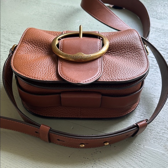 Polo Ralph Lauren Leather Crossbody Bag - Picture 10 of 16